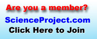 Join science project dot com for information and support with your science project.