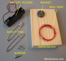 How to Make Simple Electric Motor with Magnet