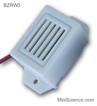 Buzzer, White, 1.5V ~ 3 VDC